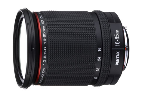 Pentax HD DA 16-85mm F3.5-5.6 ED DC WR, zoom di alto profilo per attacco K